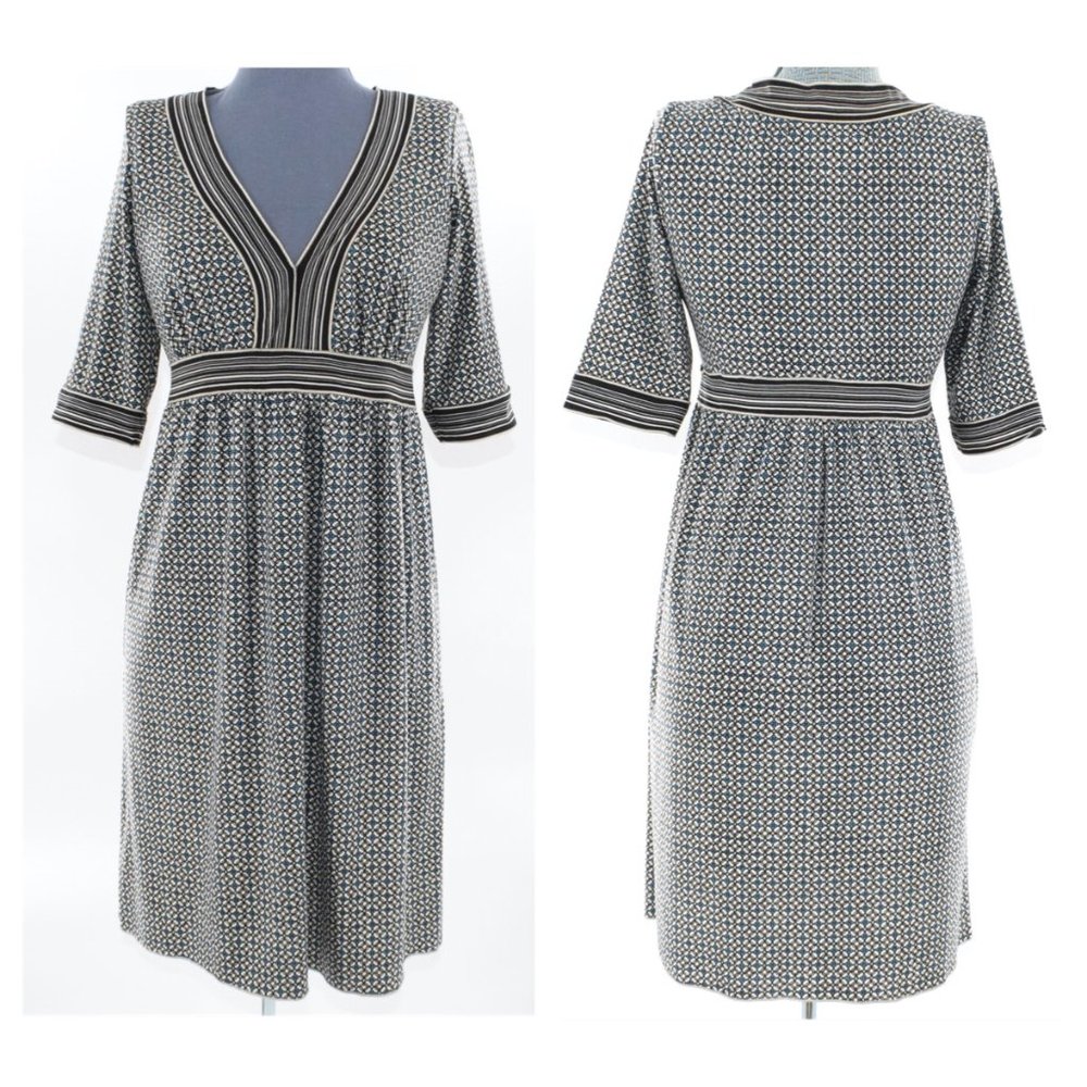 Max Studio Print Knit Dress M